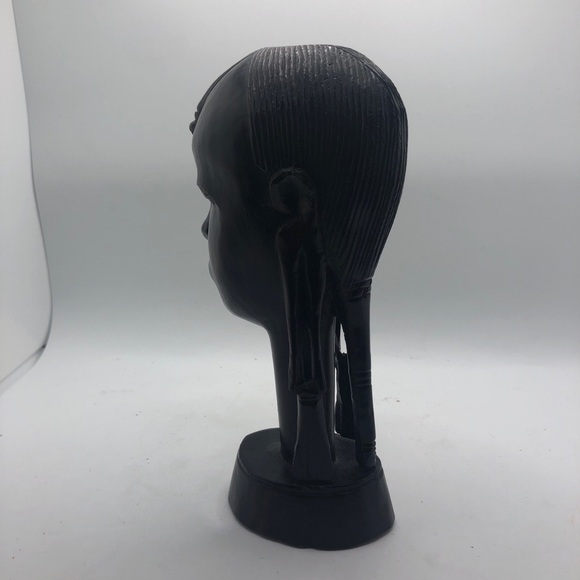 Vintage African Tribal Art - Carved Ebony - Picture 2 of 6